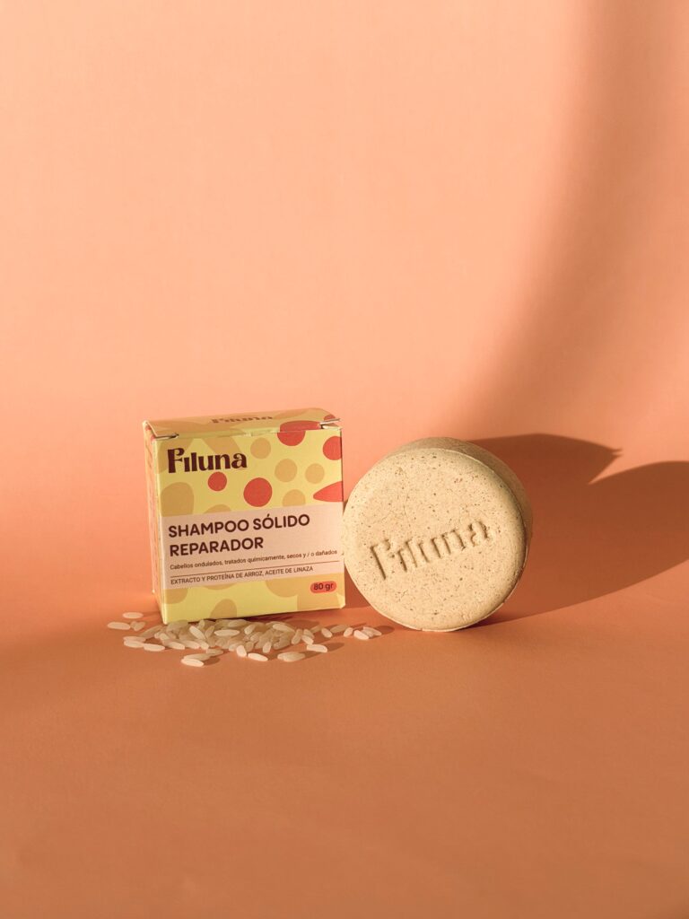 Reparación, ondas fuertes - Shampoo de Linaza